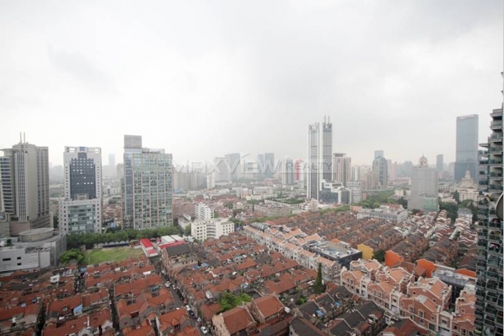 Renta sought-after location apartment of Jing’an Four Seasons in Shanghai 3bedroom 160sqm ¥28,000 SH016578