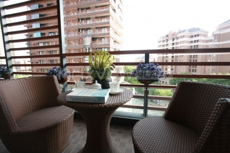 Capcious apartment in Green Court of Shanghai 1bedroom 90sqm ¥23,000 SH016778