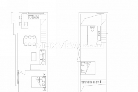 Old House on Huaihai M. Road 3bedroom 100sqm ¥21,000 SH016828