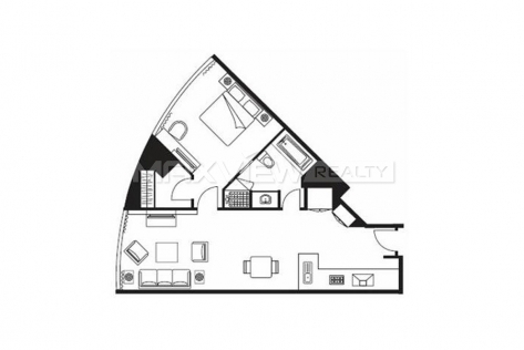 Ascott Huaihai 1-Bedroom Premier 1bedroom 108sqm ¥33,000 ASC0001