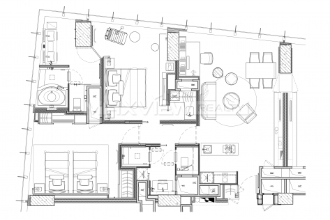 Mandarin Oriental Two Bedroom Apartment 2bedroom 125sqm ¥40,000 MDR0001