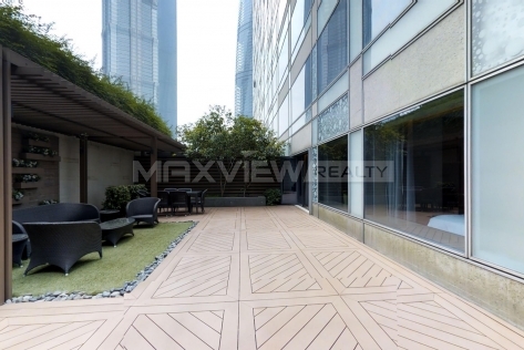 IFC Residence 2.5 bedroom serviced apartment with roof terrace 3bedroom 400sqm ¥100,000 3D002