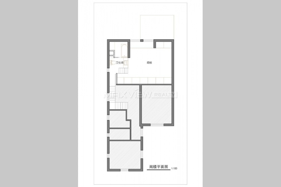 Old Apartment on Shanxi South Road 3bedroom 160sqm ¥35,000 PRS68