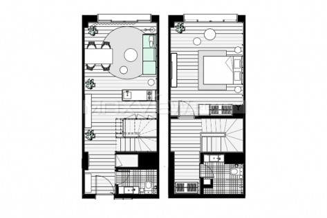 Cohost West Bund  1bedroom 102sqm ¥16,000 COHOST001