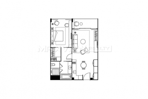 Ascott Hengshan 1-Bedroom Executive 1bedroom 119sqm ¥37,000 ASC0002