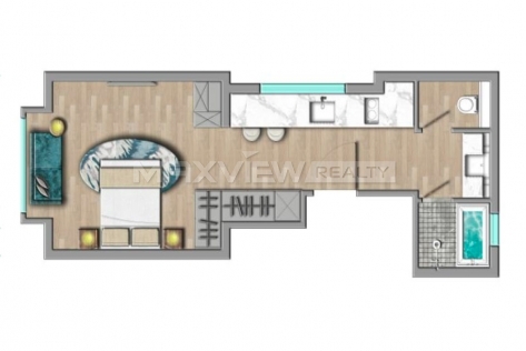 KYMS Living Studio Plus 1bedroom 47sqm ¥18,000 KYMS002