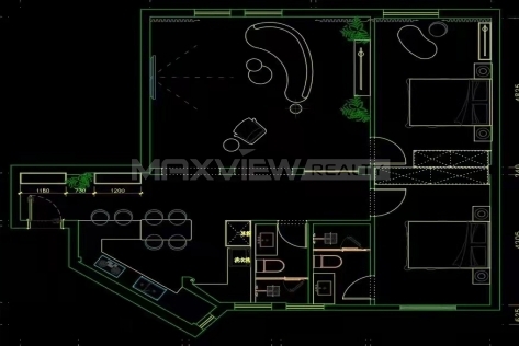 Peiwen Unit | 培文公寓 2bedroom 140sqm ¥30,800 SHA20071
