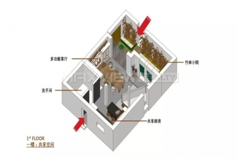 Old Lane House on Huaihai West Road 4bedroom 200sqm ¥46,000 PRH06024